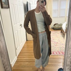Abercrombie & Fitch Brown Cardigan